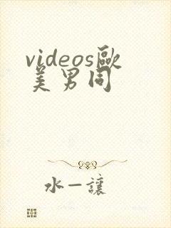 videos欧美男同封面