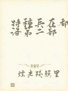 特种兵在都市杨洛第二部