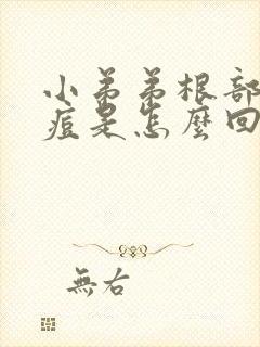 小弟弟根部长痘痘是怎么回事封面