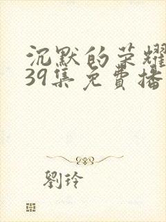 沉默的荣耀1—39集免费播放