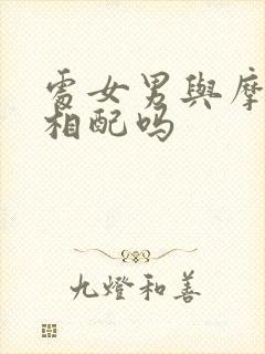 处女男与摩羯女相配吗封面