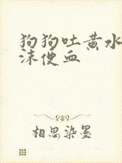 狗狗吐黄水带泡沫便血