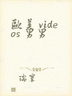 欧美 videos 男男