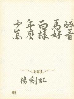 少年白马醉春风怎么样好看吗