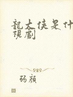 龙大侠是什么电视剧