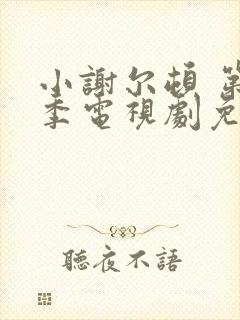 小谢尔顿 第一季电视剧免费看