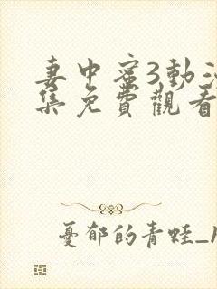 妻中蜜3动漫全集免费观看