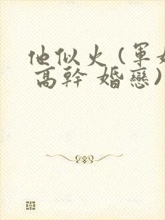 他似火 (军婚 高干 婚恋)笔趣阁