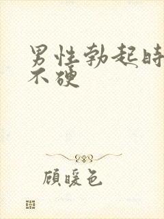 男性勃起时半软不硬