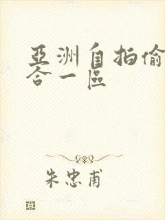 亚洲自拍偷拍综合一区封面