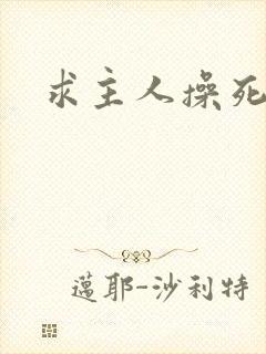求主人操死母狗封面