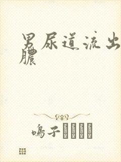 男尿道流出黄色脓