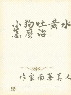 小狗吐黄水拉稀怎么治