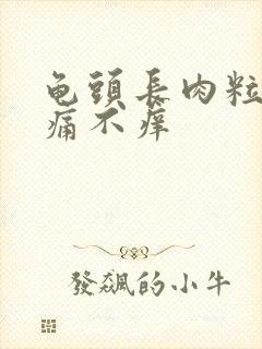 龟头长肉粒但不痛不痒