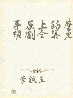 平原上的摩西电视剧全集免费