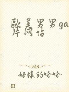 欧美男男gay片网站