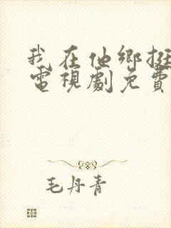 我在他乡挺好的电视剧免费播放