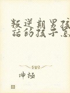 叛逆期男孩不听话的孩子怎样教