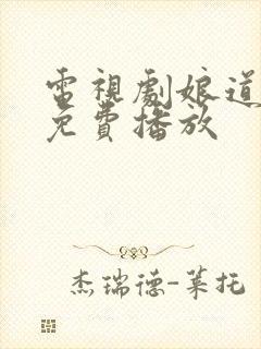 电视剧娘道全集免费播放