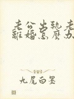 老公出轨老婆提离婚怎么办