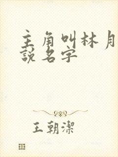 主角叫林月的小说名字
