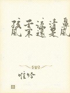 孩子流清鼻涕是风寒还是风热