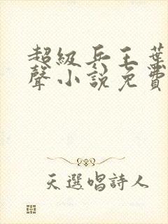 超级兵王叶谦有声小说免费全本完整版