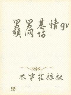 男男基情gv视频网站