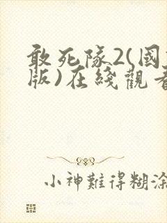 敢死队2(国语版)在线观看封面