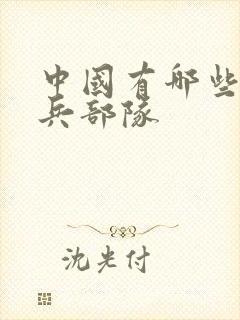 中国有哪些特种兵部队