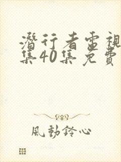 潜行者电视剧全集40集免费云播放