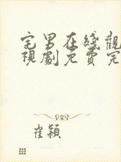 宅男在线观看电视剧免费完整版高清