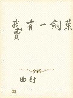 我有一剑叶观免费封面