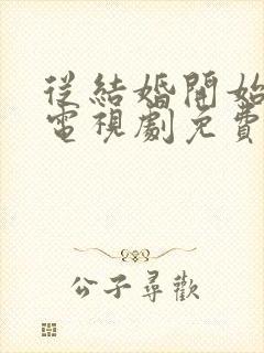 从结婚开始恋爱电视剧免费观看全集