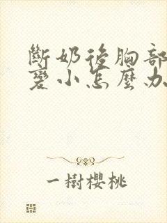 断奶后胸部下垂变小怎么办