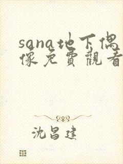 sana地下偶像免费观看全集封面