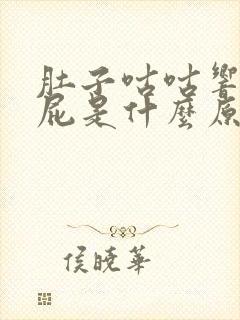 肚子咕咕响光放屁是什么原因