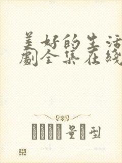 美好的生活电视剧全集在线观看免费封面