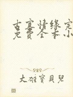 古寨情缘完整版免费全本小说阅读