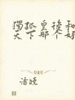 独孤皇后和独孤天下哪个好看