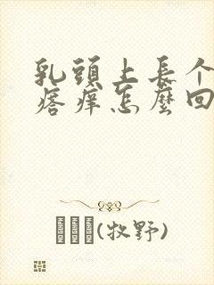 乳头上长个小疙瘩痒怎么回事