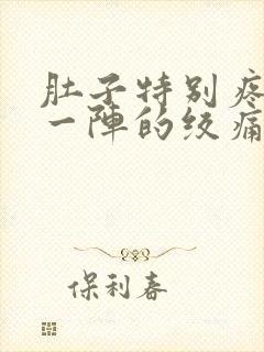 肚子特别疼一阵一阵的绞痛封面
