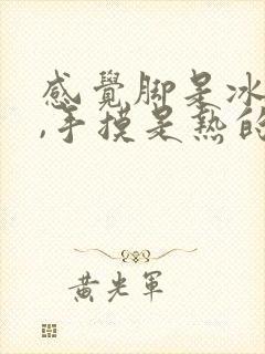 感觉脚是冰凉的,手摸是热的