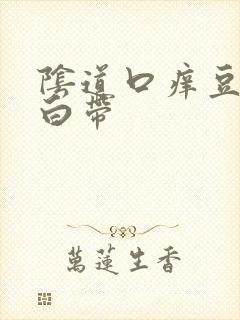 阴道口痒豆腐渣白带