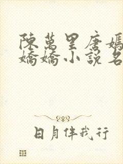 陈万里唐嫣然宋娇娇小说名