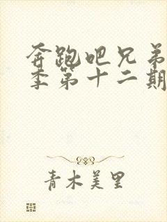 奔跑吧兄弟第六季第十二期免费观看