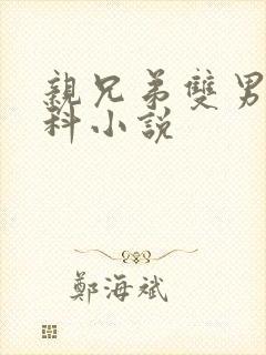 亲兄弟双男主骨科小说