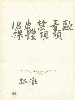 18岁禁看欧美裸体视频