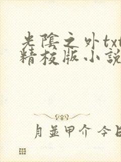 光阴之外txt精校版小说