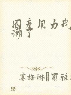 国产用力我要高潮了封面